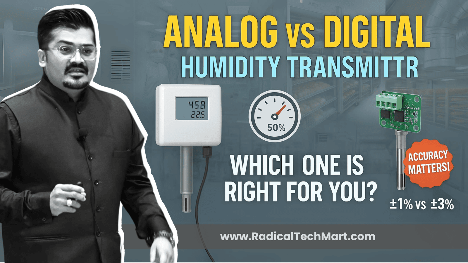How to Choose the Right Humidity Transmitter? | Radical TechMart
