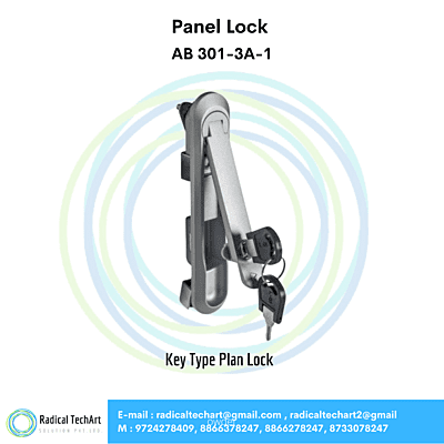 Panel Lock - AB 301-3A-1, AB 301-1-1, AB 401-1-1, AB 401-1-2