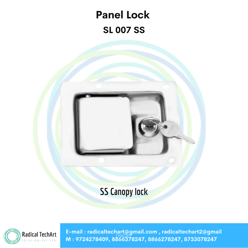 Panel Lock - SL 007 SS, SL 007 MS, SL 004 SS, SL 004 MS Panel Lock - SL 007 SS, SL 007 MS, SL 004 SS, SL 004 MS