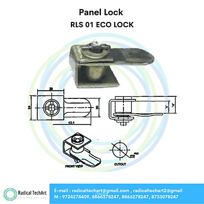 Panel Lock - RLS - 01, RLS - 02, RLS - 03, RLS - 08