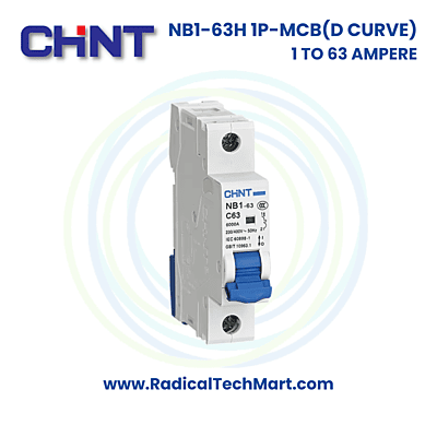 NB1-63H 1 Pole D Curve MCB
