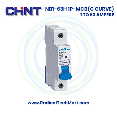 NB1-63H 1 Pole C Curve MCB