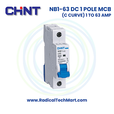 NB1-63 DC 1 Pole MCB
