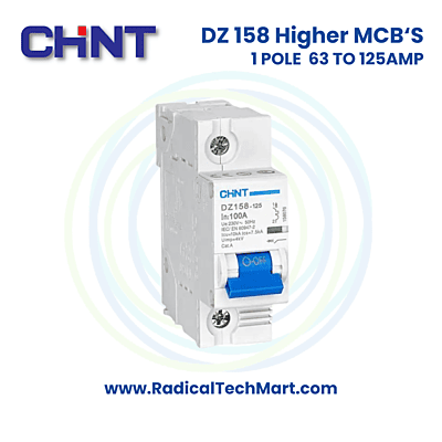 DZ 158 10kA 1 Pole (Higher AMP MCB)