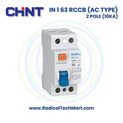 NI 1 RCCB 2 Pole 10kA (AC Type)
