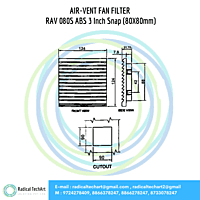 Airvent Fan Filters