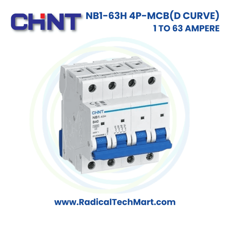NB1-63H 4 Pole D Curve MCB
