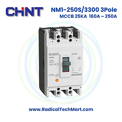 NM1 1250S/3300 25kA 3Pole MCCB