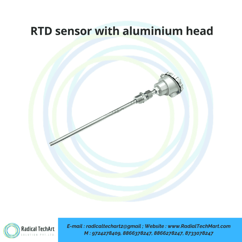 RTD sensor with aluminium head RTD sensor with aluminium head