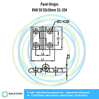 RHN Series Panel Hinges