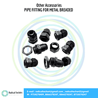 PIPE FITTING FOR METAL BREADED