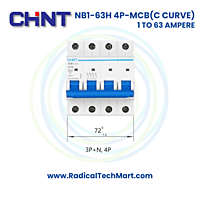 NB1-63H 4 Pole C Curve MCB NB1-63H 4 Pole C Curve MCB