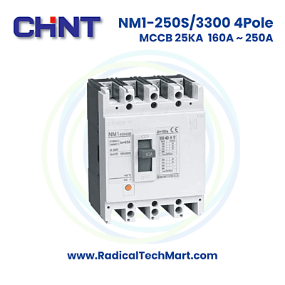 NM1 250S 25kA 4Pole MCCB
