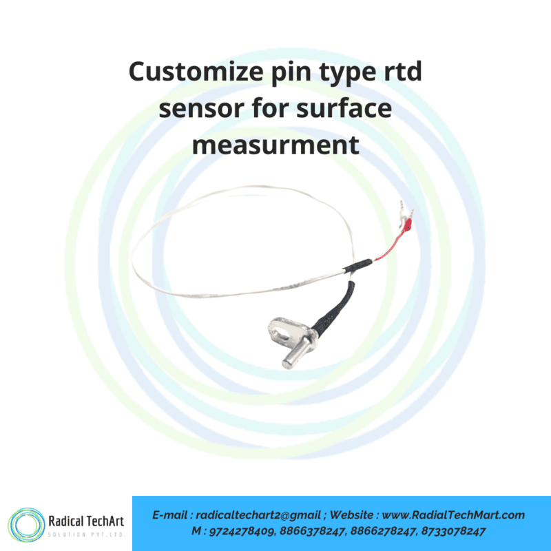 Customize pin type rtd sensor for surface measurment Customize pin type rtd sensor for surface measurment