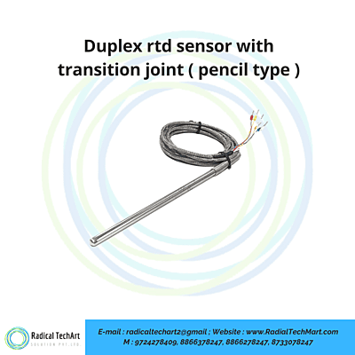 Duplex rtd sensor with transition joint ( pencil type )