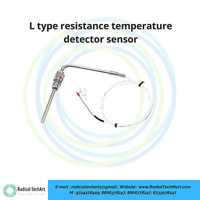 L type resistance temperature detector sensor