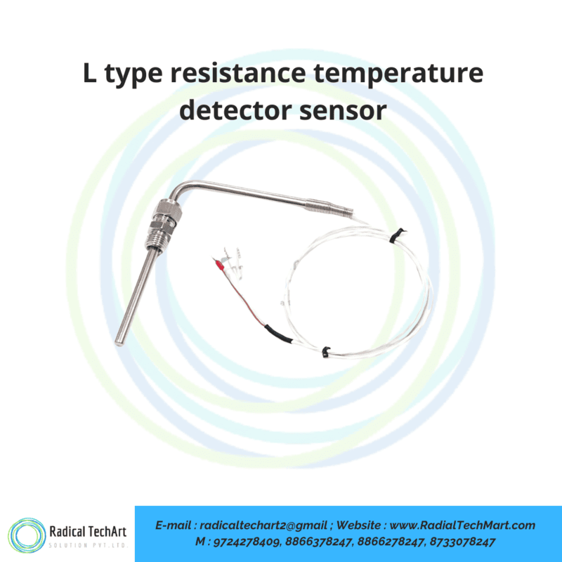 L type resistance temperature detector sensor L type resistance temperature detector sensor