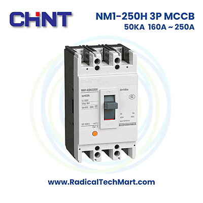 NM1 250H 50kA 3Pole MCCB