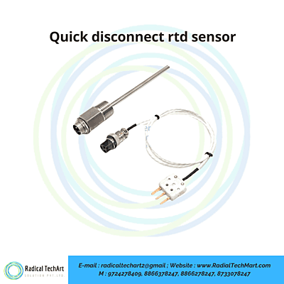 Quick disconnect rtd sensor
