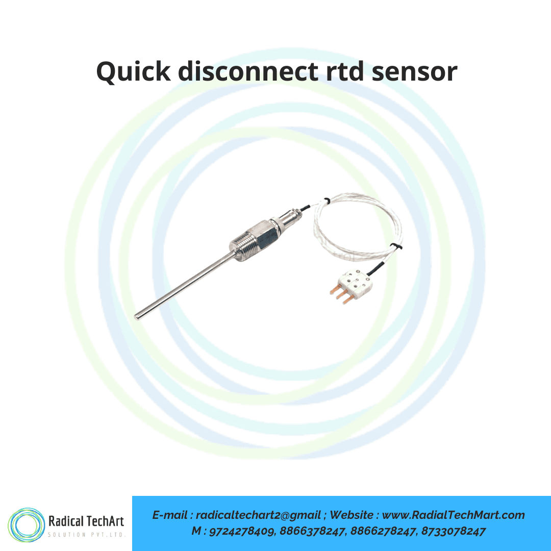 Quick Disconnect RTD Sensor | Efficient & Reliable Temperature Measurement