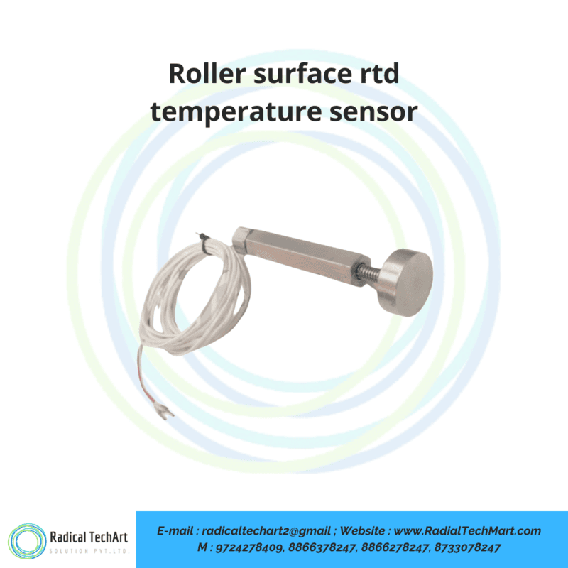 Roller surface rtd temperature sensor Roller surface rtd temperature sensor
