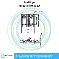 RHN Series Panel Hinges