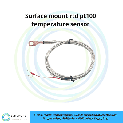 Surface mount rtd pt100 temperature sensor