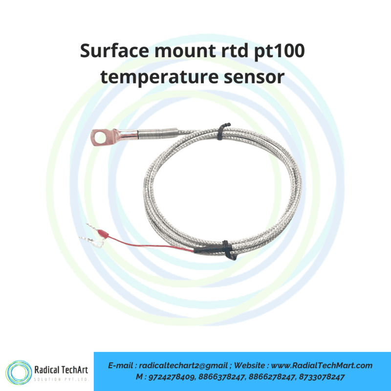 Surface mount rtd pt100 temperature sensor