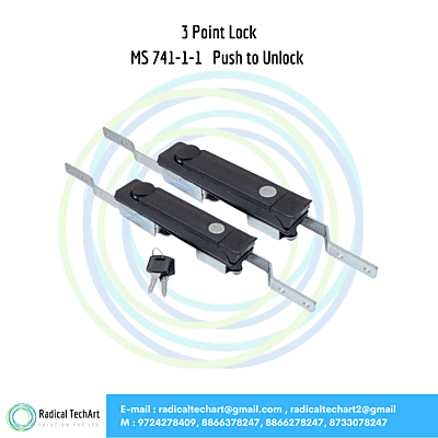 MS 743-1-1, MS 480-1-1 (3 Point Lock)