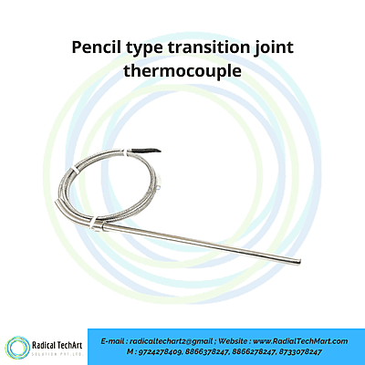 Pencil type transition joint thermocouple