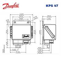 danfoss-kps-47-industrial-pressure-switch-Dimensional-drawing danfoss-kps-47-industrial-pressure-switch-Dimensional-drawing
