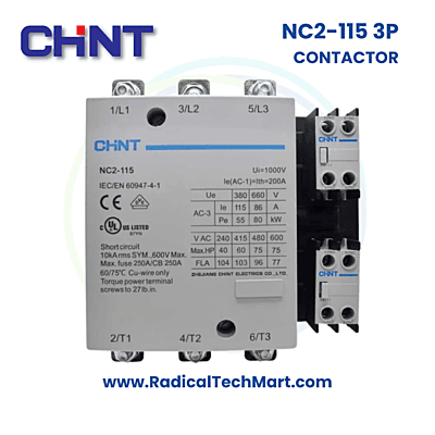 NC2-115 3P Contactor
