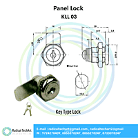 Panel Lock - KL 001, KL 001A, KLL 03, KLL 004,KLL 05-2