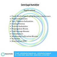 Centrifugal Humidifier Centrifugal Humidifier