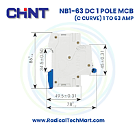 NB1-63 DC 1 Pole MCB