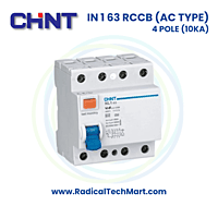 NI 1 RCCB 4 Pole 10kA (AC Type)