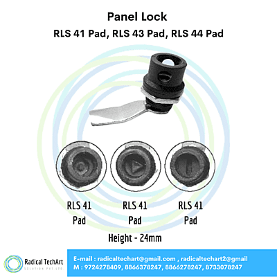 Panel Lock - RLS 41 Pad, RLS 43 Pad, RLS 44 Pad