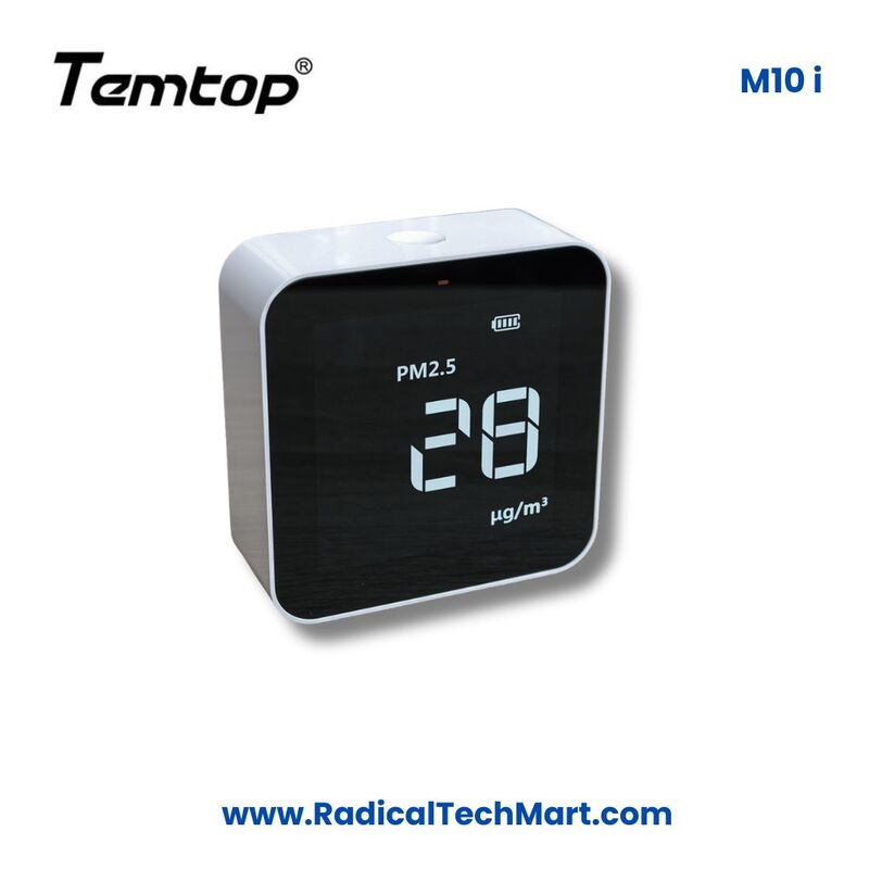 Temtop M10i Wireless Air Quality Monitor PM2.5 HCHO TVOC