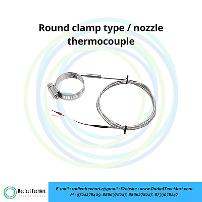 Round clamp type / nozzle thermocouple