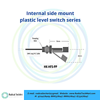 Internal side mount plastic level switch series
