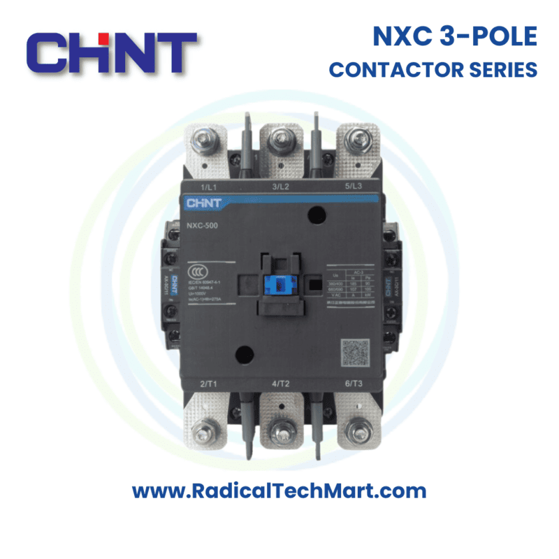 NXC Contactor Series (500 and 630 A)