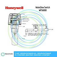 WFS6000 Honeywell Water Flow Switch WFS6000 Honeywell Water Flow Switch