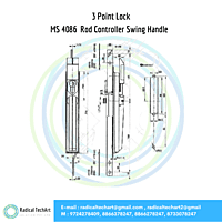 RLL 02,RLL 015, MS 821, MS 4086 Z, MS 484-1-1 (3 Point Lock)