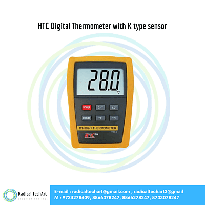 HTC Digital Thermometer with K type sensor