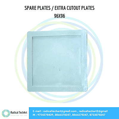Spare plates/extra cutout plates