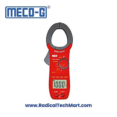MECO-G 2502T-AUTOBL TRMS Digital Clamp Meter with Backlight and NCV Detection