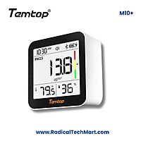 Temtop M10+ Air Quality Monitor CO2 PM2.5