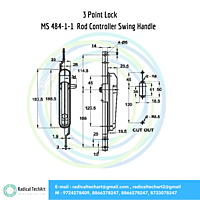RLL 02,RLL 015, MS 821, MS 4086 Z, MS 484-1-1 (3 Point Lock)