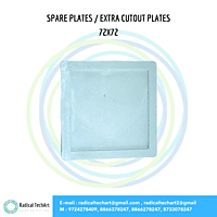 Spare plates/extra cutout plates
