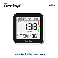 Temtop M10+ Air Quality Monitor CO2 PM2.5